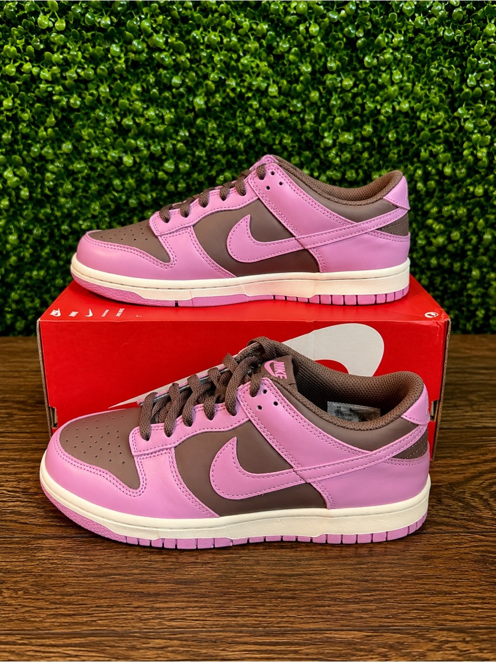 Nike Dunk Low FB9109-500  7Y or 8.5W Tattoo Light Magenta-Pale Ivory Box No LID